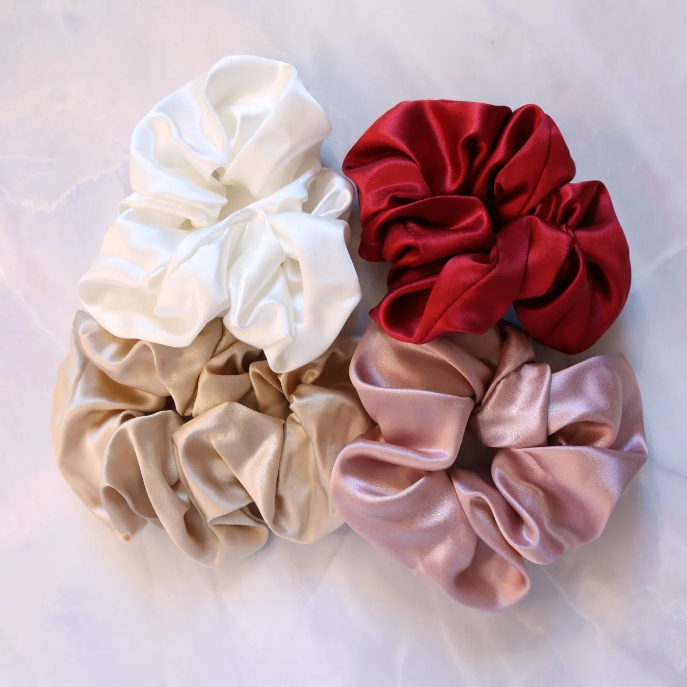 Scrunchies-Satin Silk